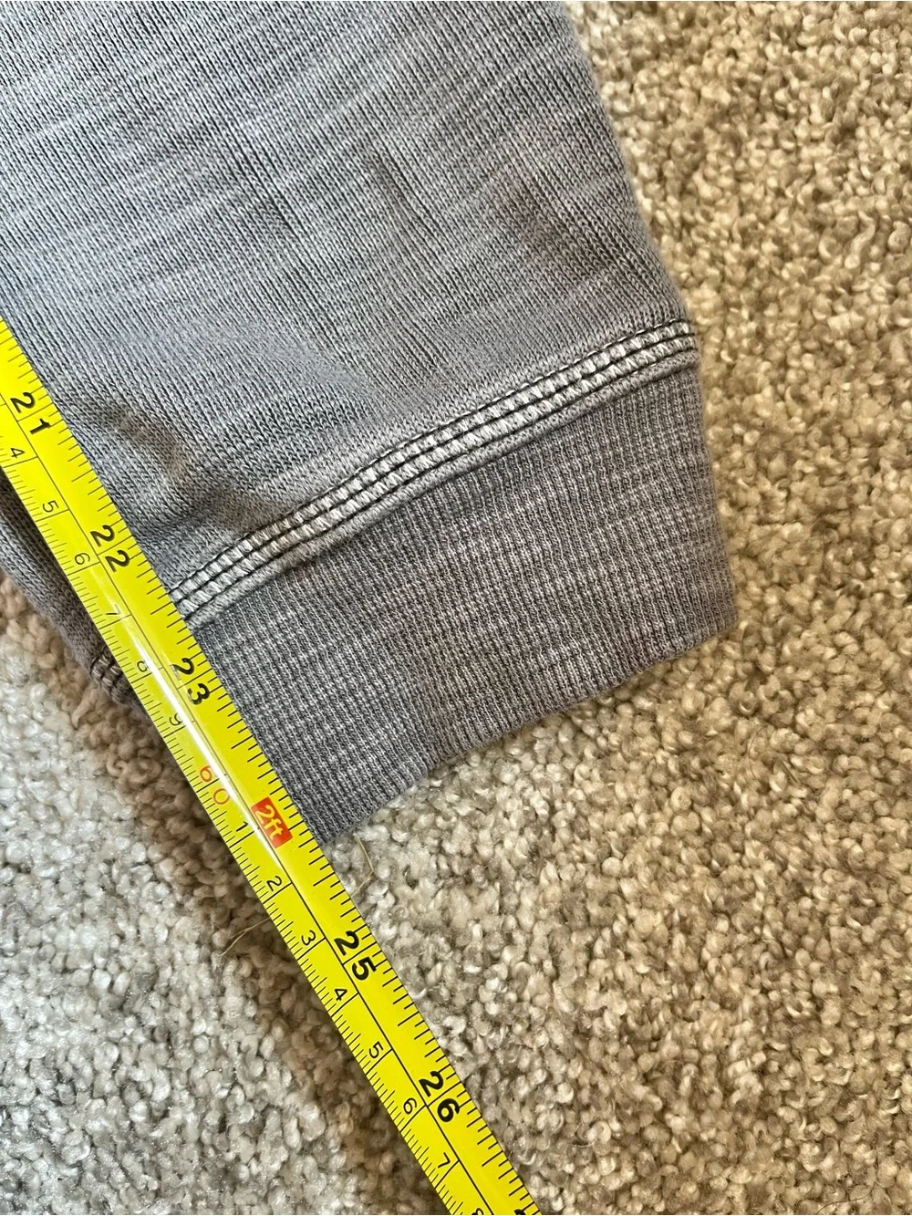 Gray Tommy Bahama Quarter Zip Up Sweatshirt Size XL